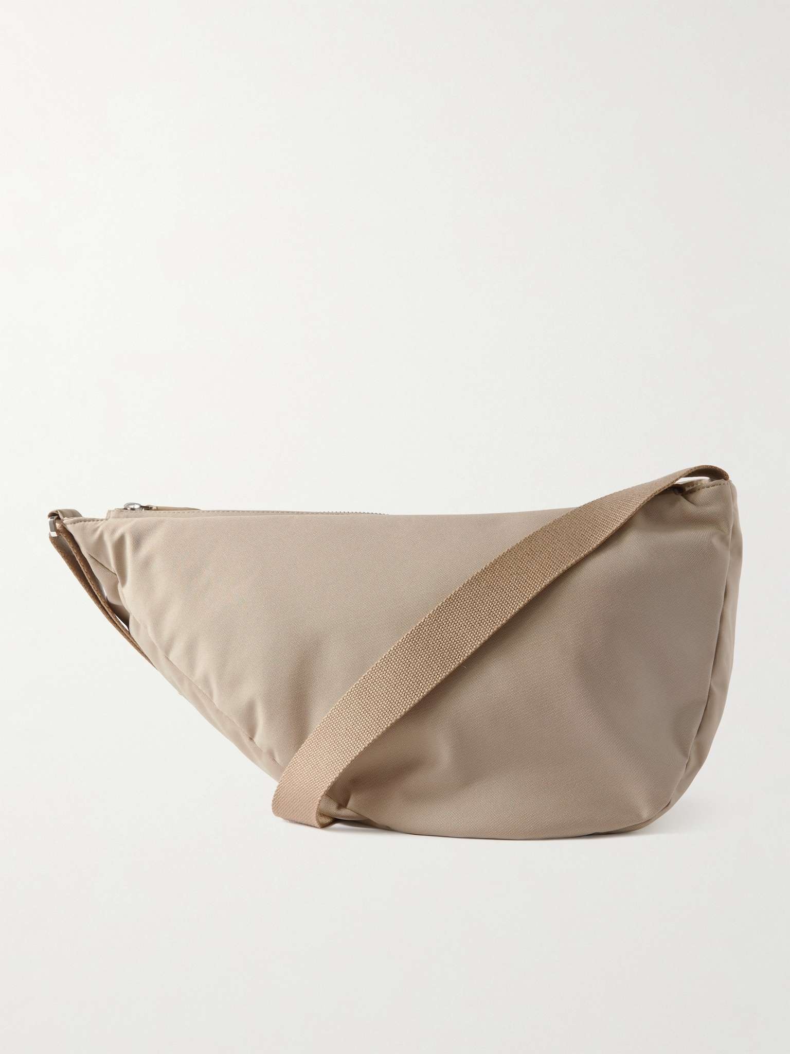 The Row Slouchy Banana Two Leather-Trimmed Nylon Belt Bag | REVERSIBLE