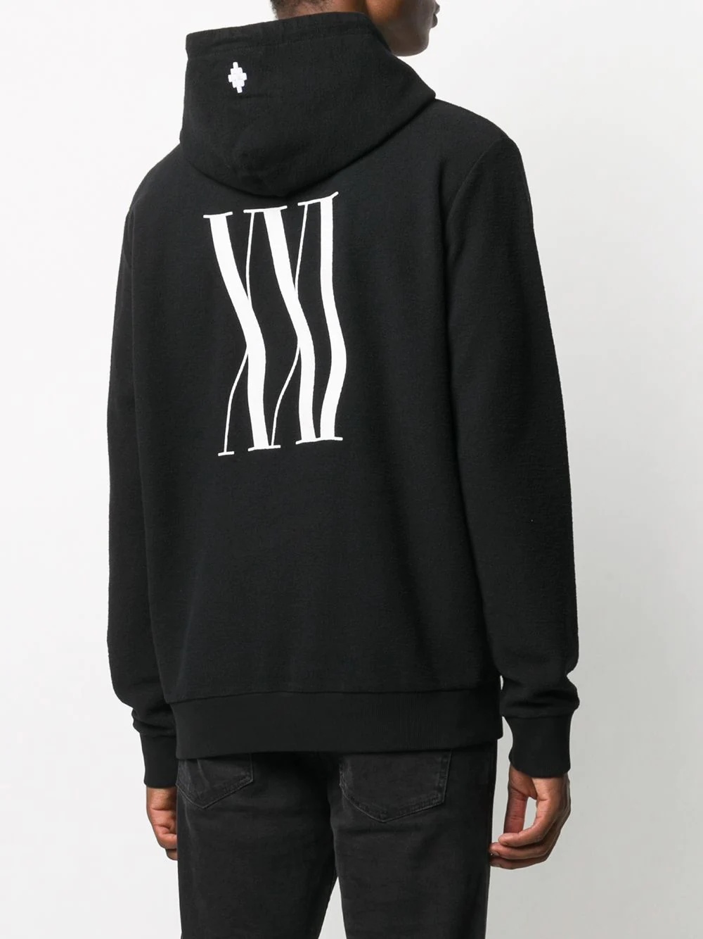 slogan print hoodie - 4