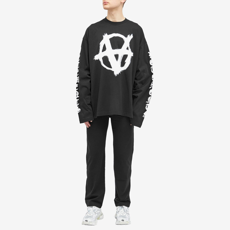 VETEMENTS Double Anarchy Long Sleeve T-Shirt 4