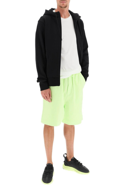 Y-3 JOGGER BERMUDA SHORTS LOGO PRINT outlook