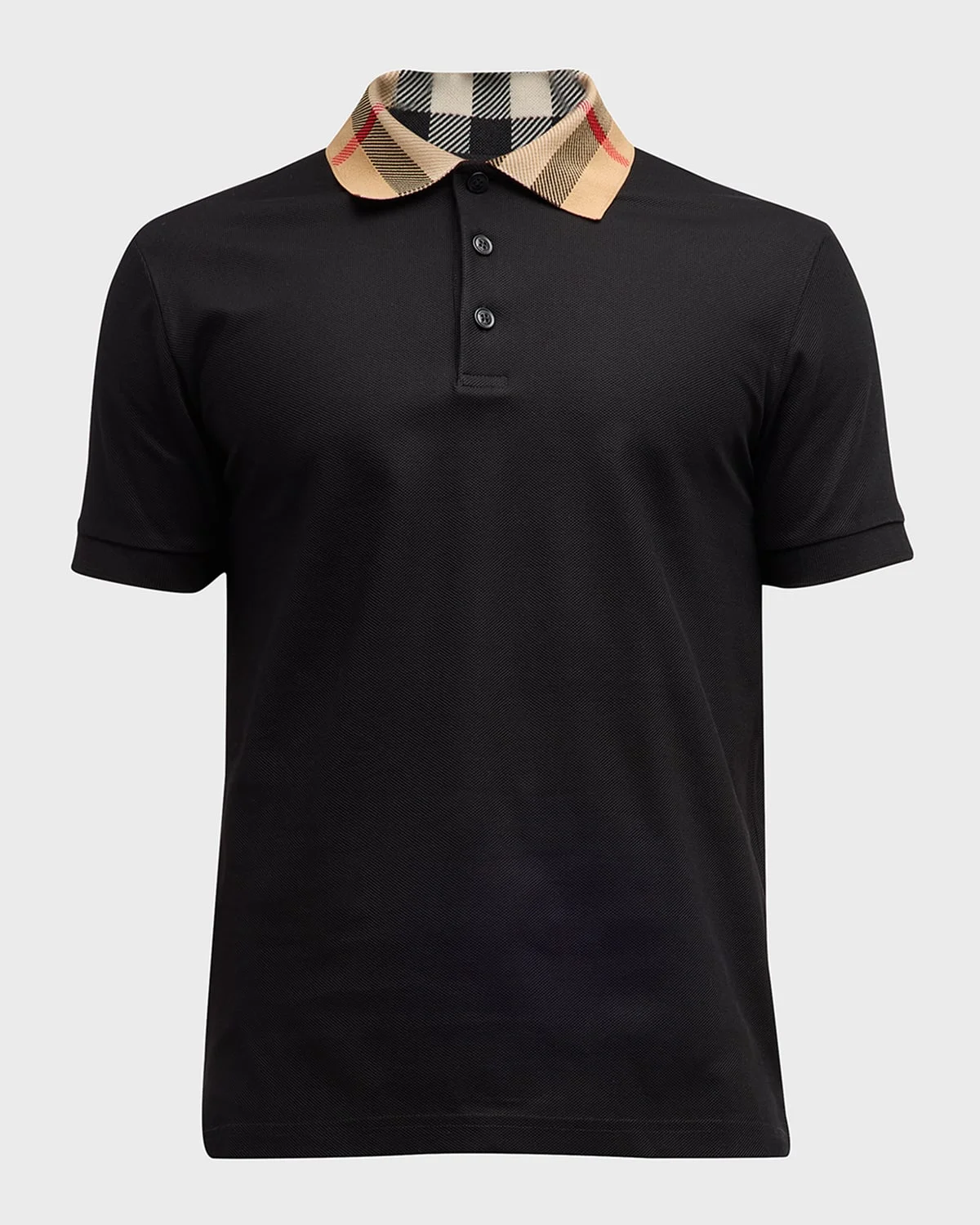 Men's Cody Check-Collar Polo Shirt - 1
