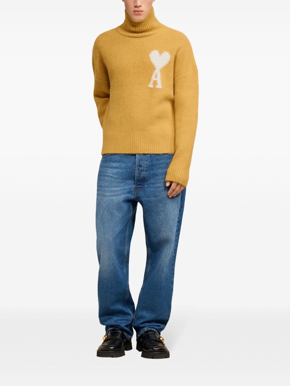Ami de Coeur funnel neck sweatshirt - 3