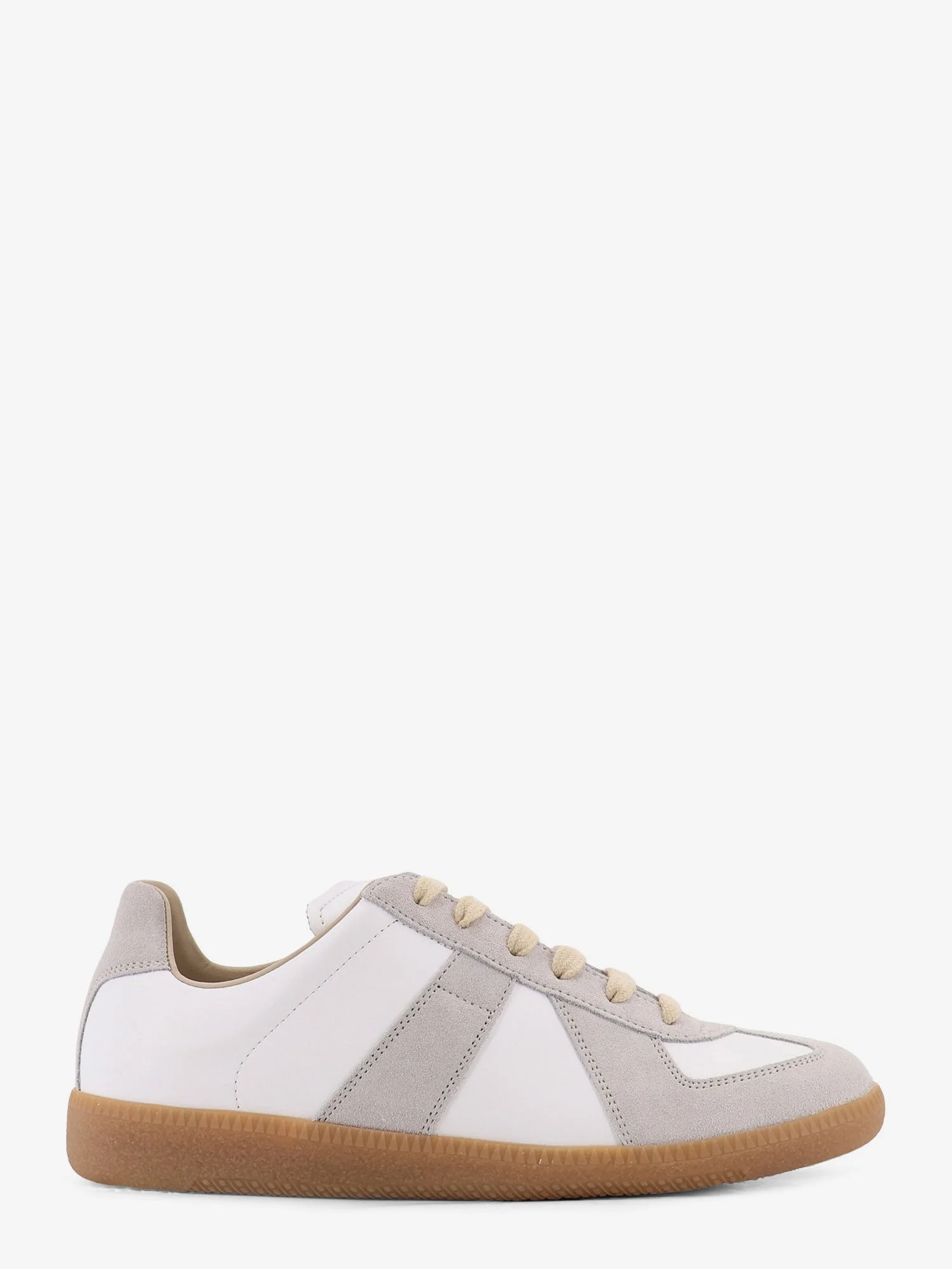 Maison Margiela Leather Sneakers White Women - 1