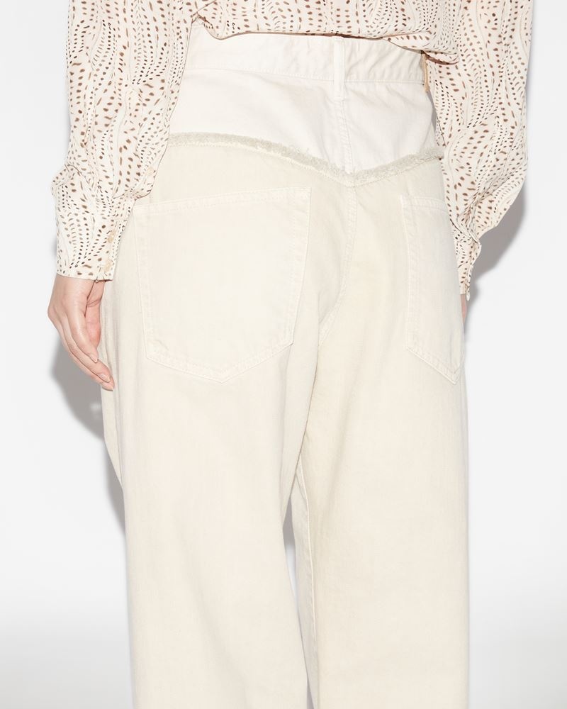 NOEMIE DENIM PANTS - 5