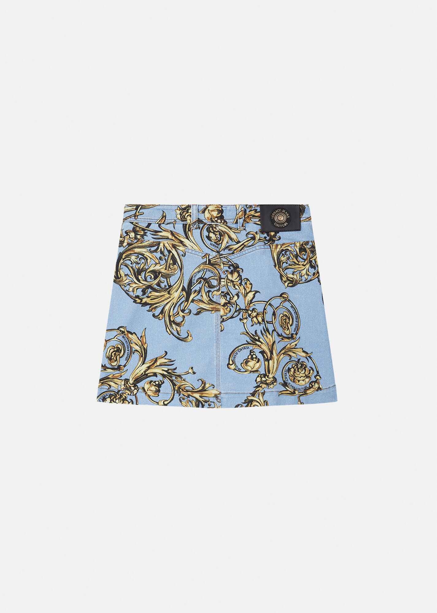 Regalia Baroque Denim Skirt - 3