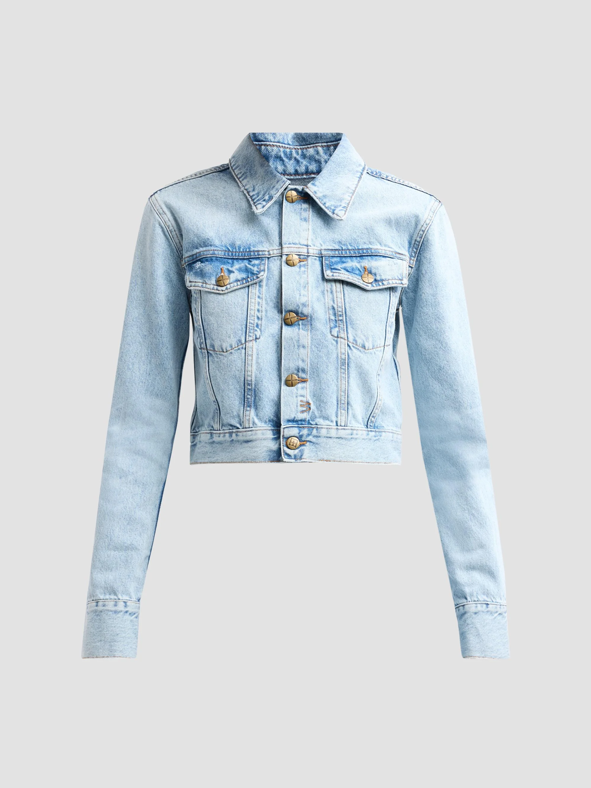 Women's Higher Than Heaven Slim Trucker Jacket - Denim - 1
