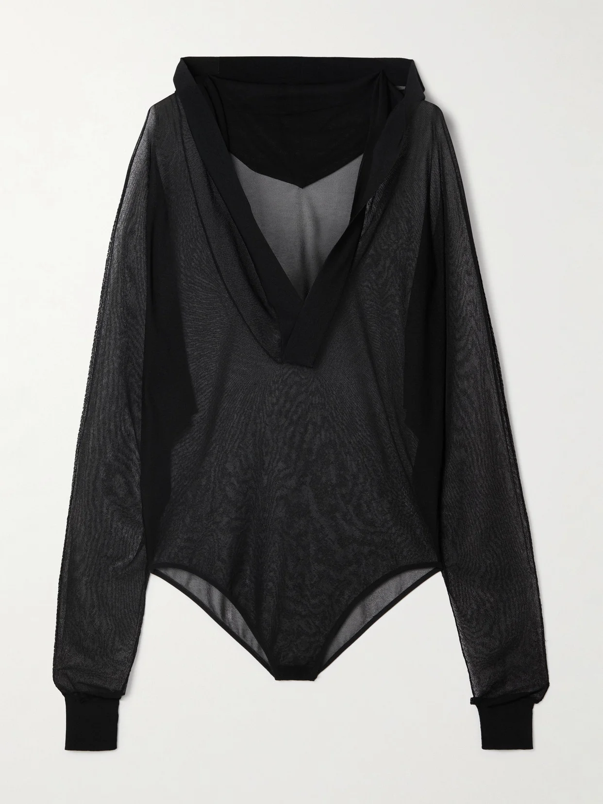 Hooded Jersey Bodysuit - 1