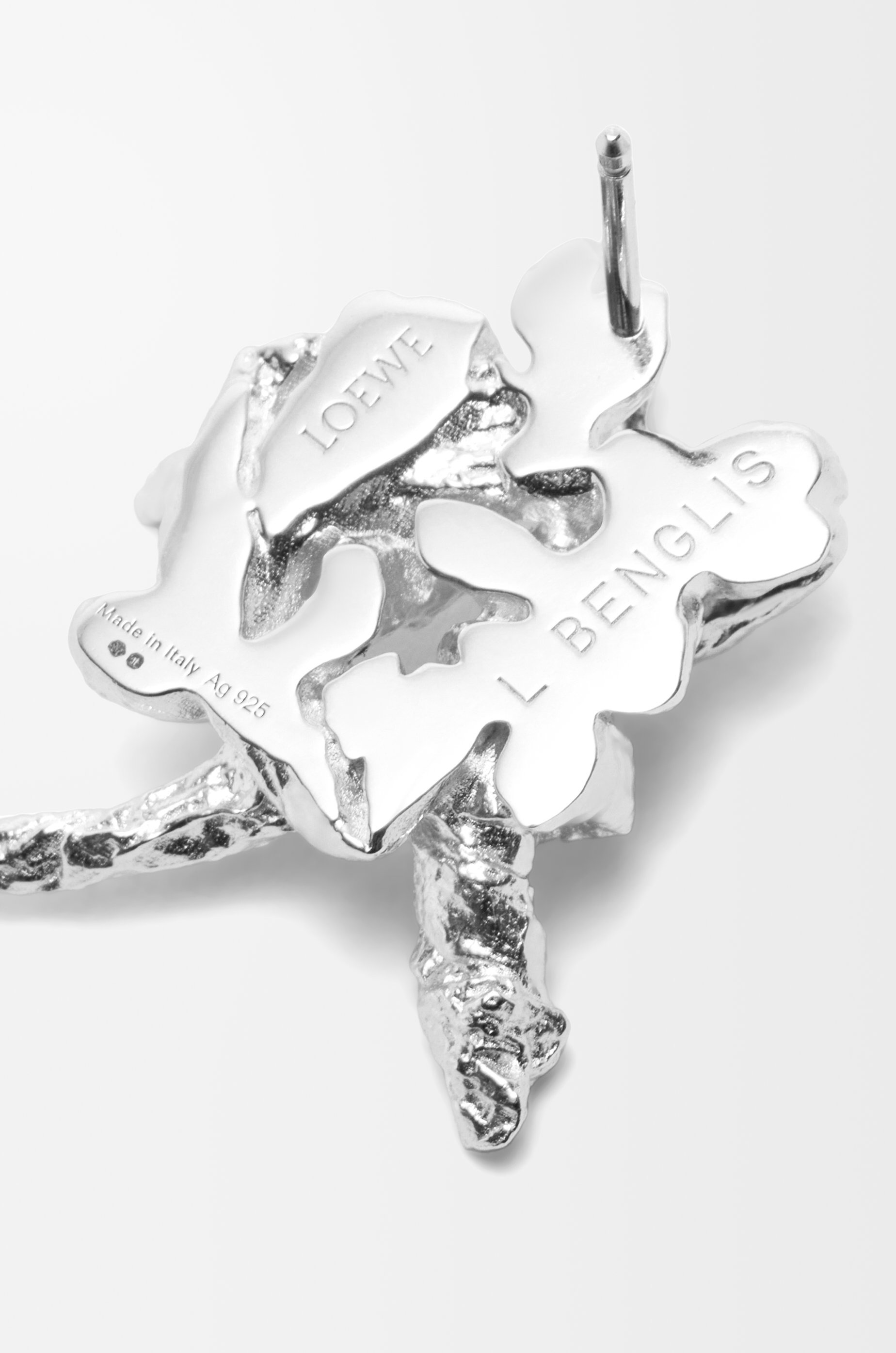 Tarantella earrings in sterling silver - 3