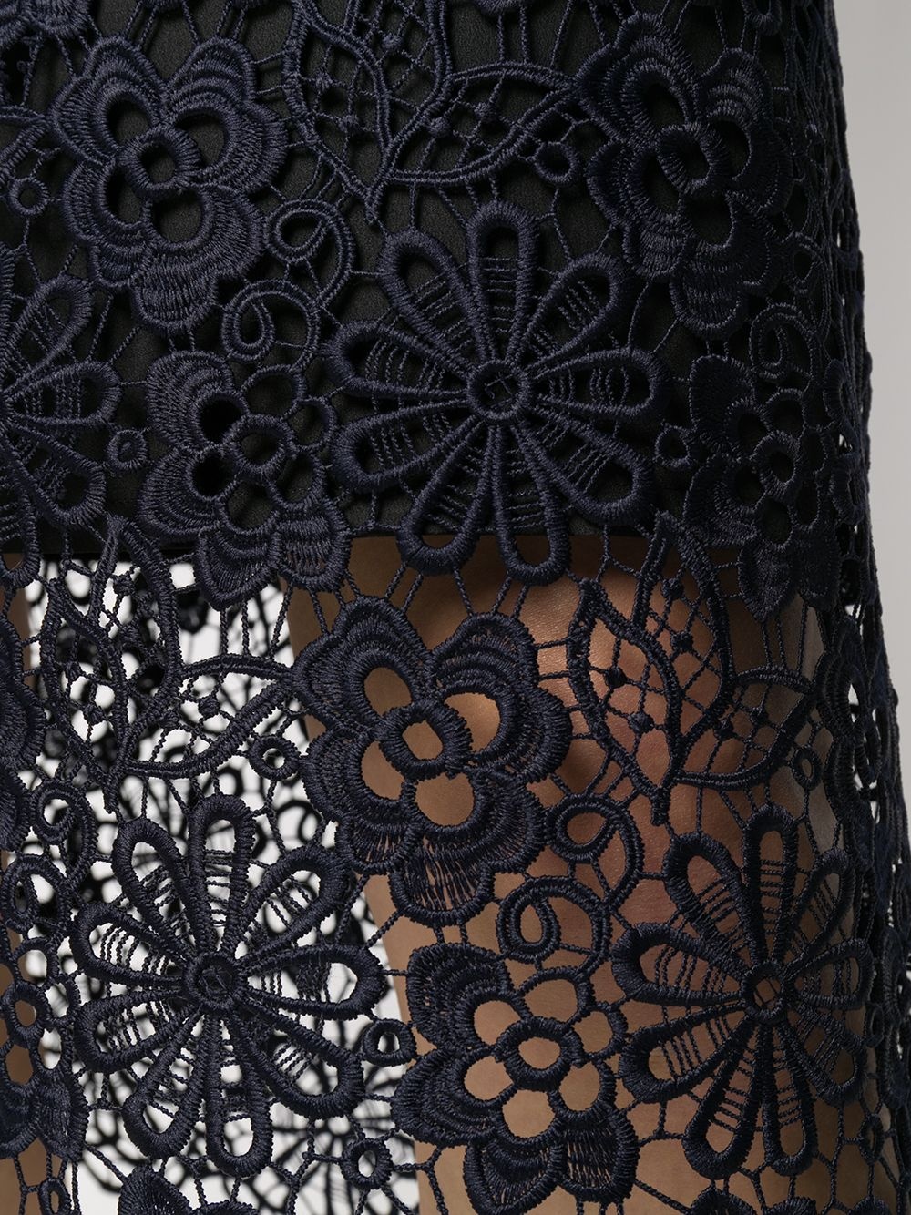 layered lace skirt - 5