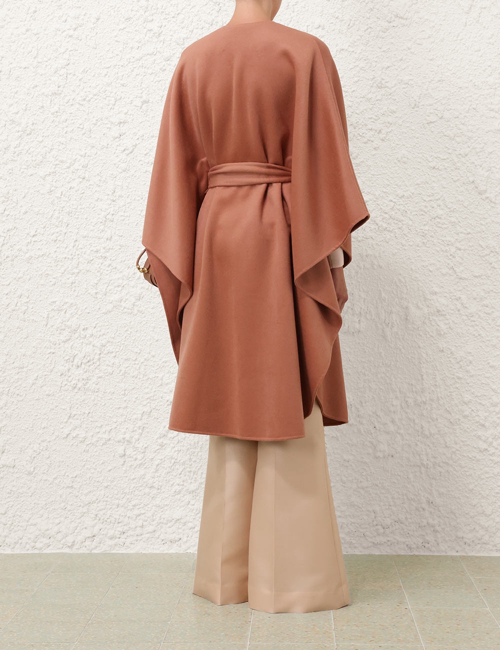 ILLUMINATE BELTED CAPE - 4