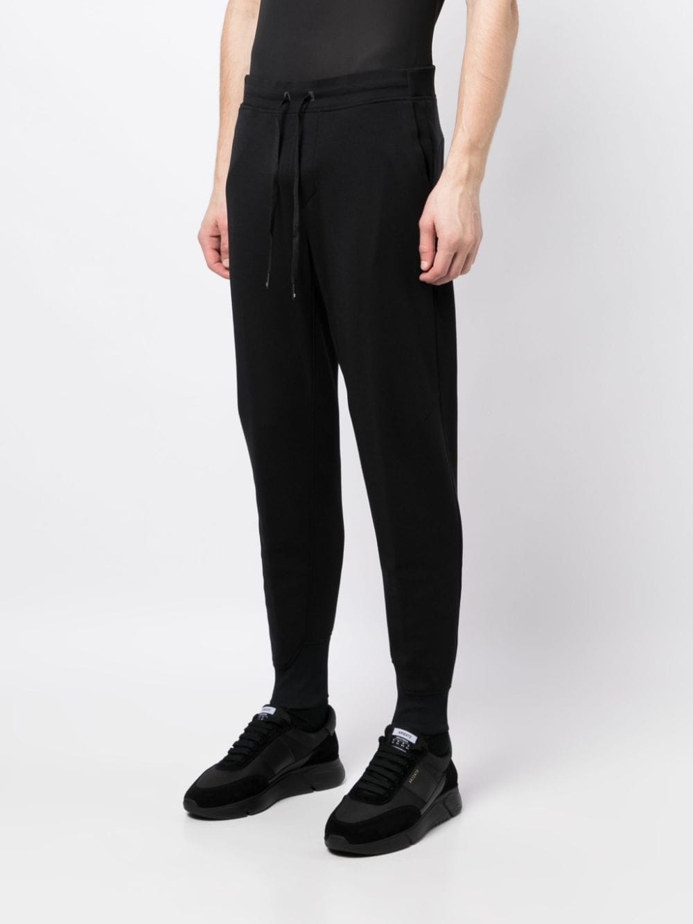 drawstring elasticated-waistband track pants - 3