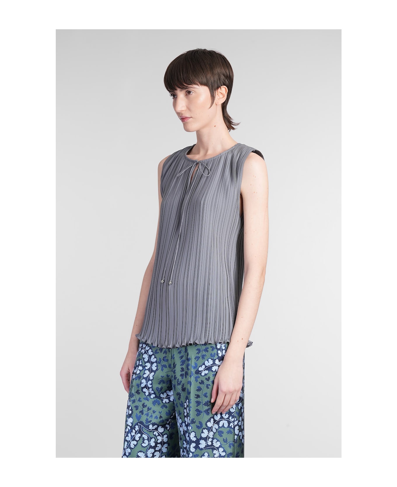 Topwear In Grey Polyester - 4
