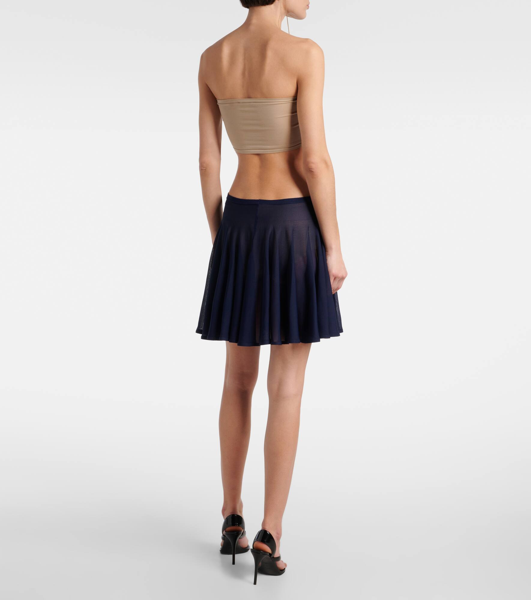 Knitted miniskirt - 3