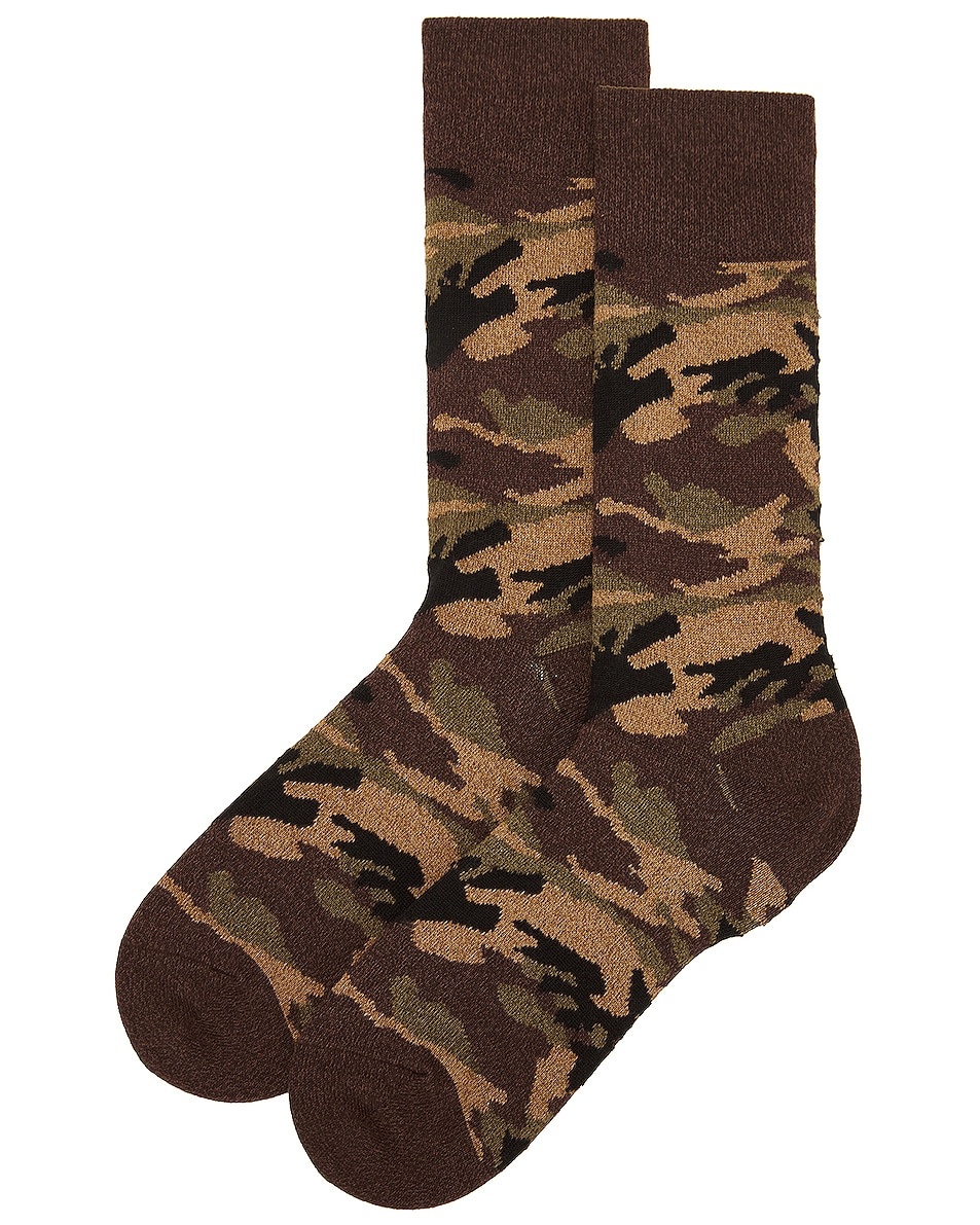 Melange Camo Socks - 2