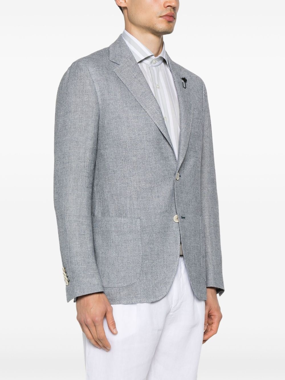 single-breasted blazer - 3