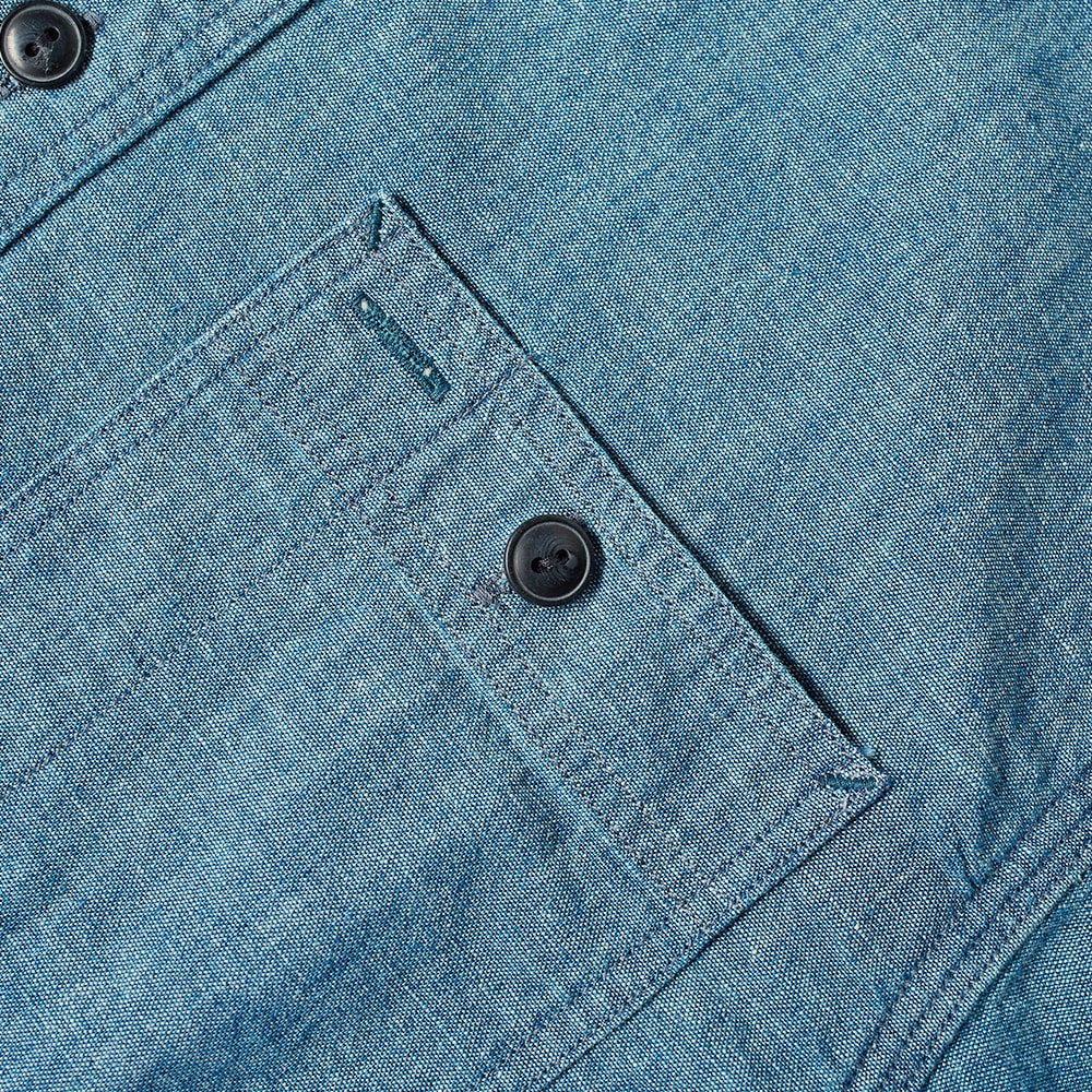 RRL Cameron Chambray Workshirt - 3