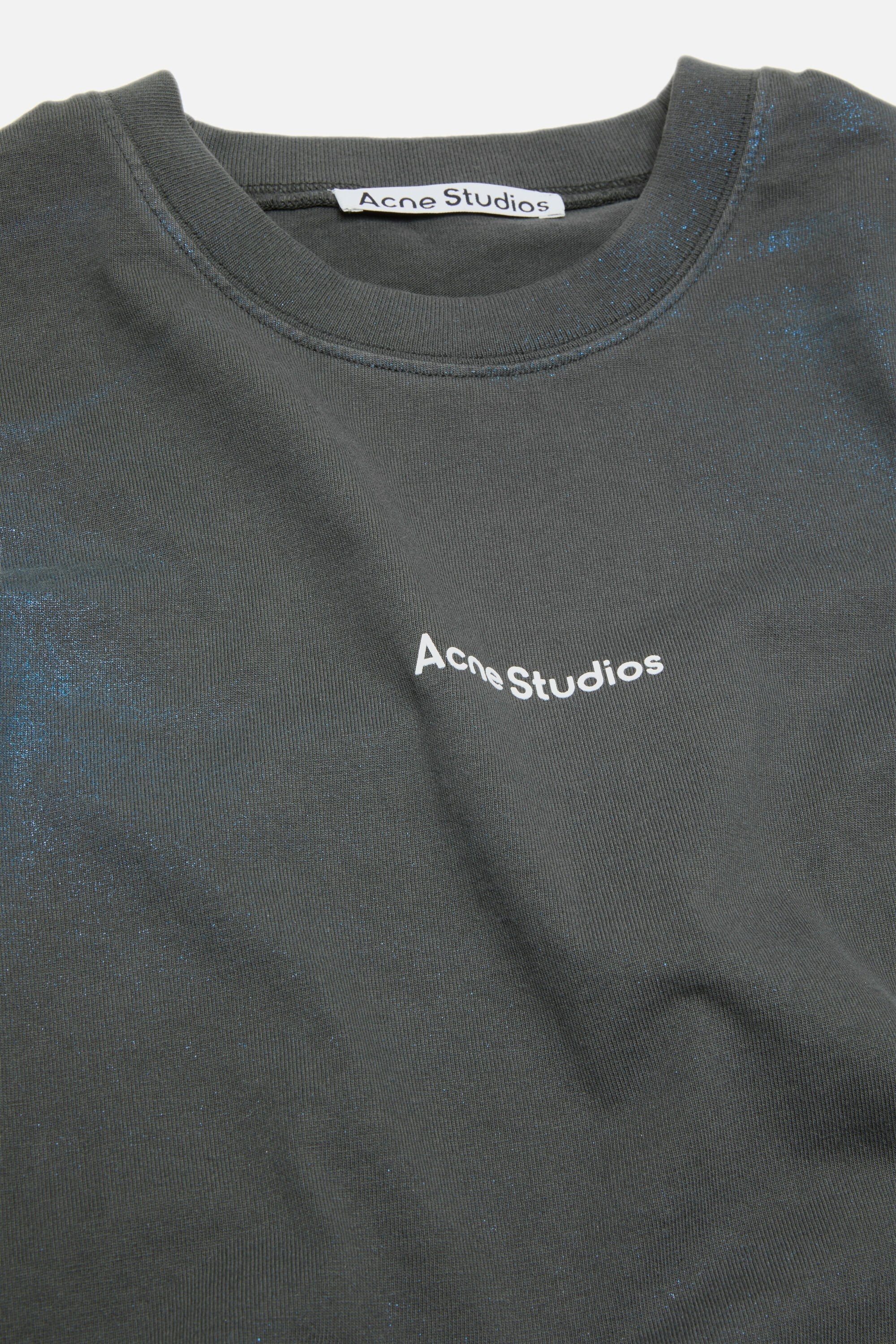 Logo t-shirt - Blue/khaki - 5