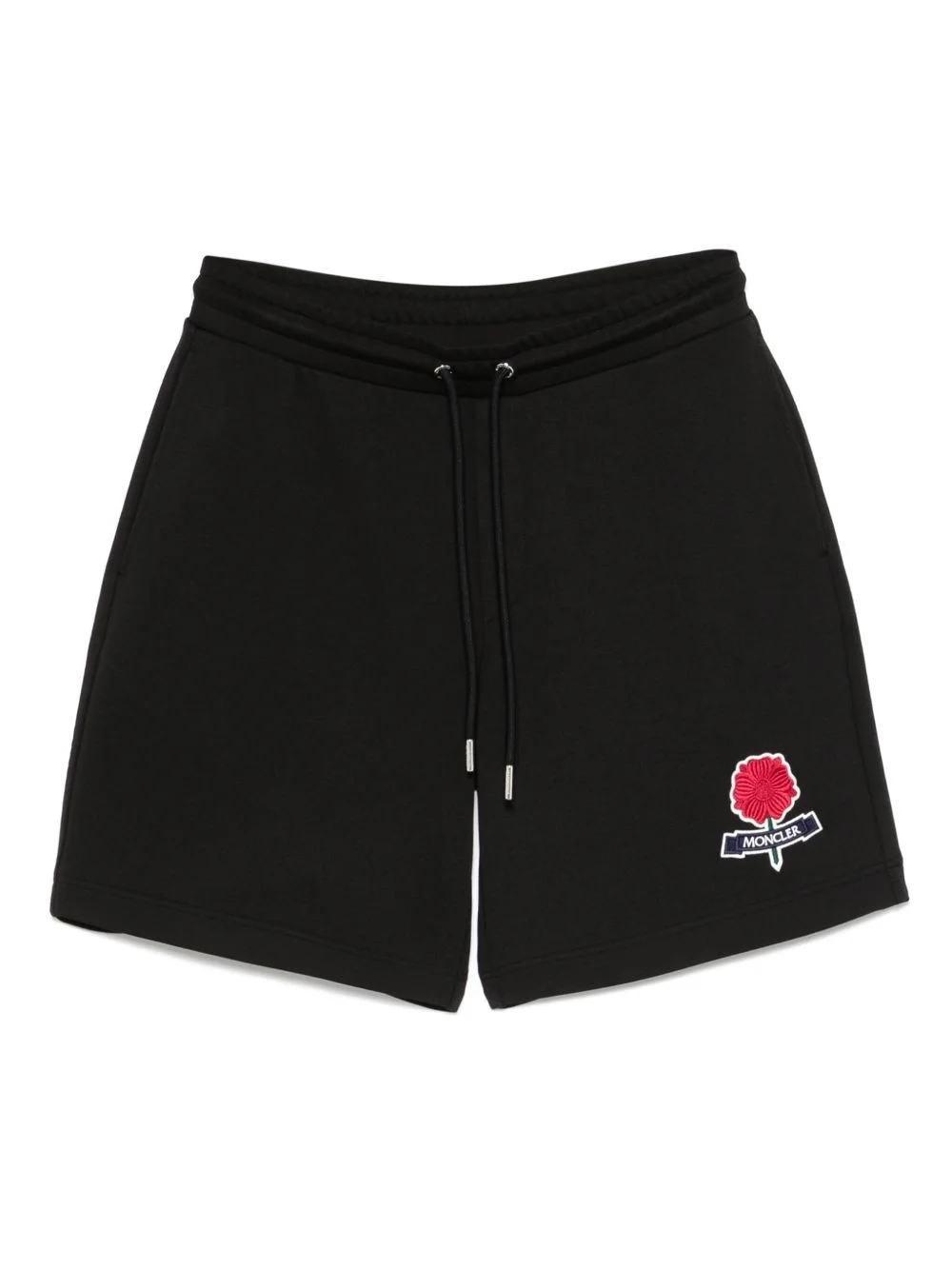 logo-embroidered track shorts - 1