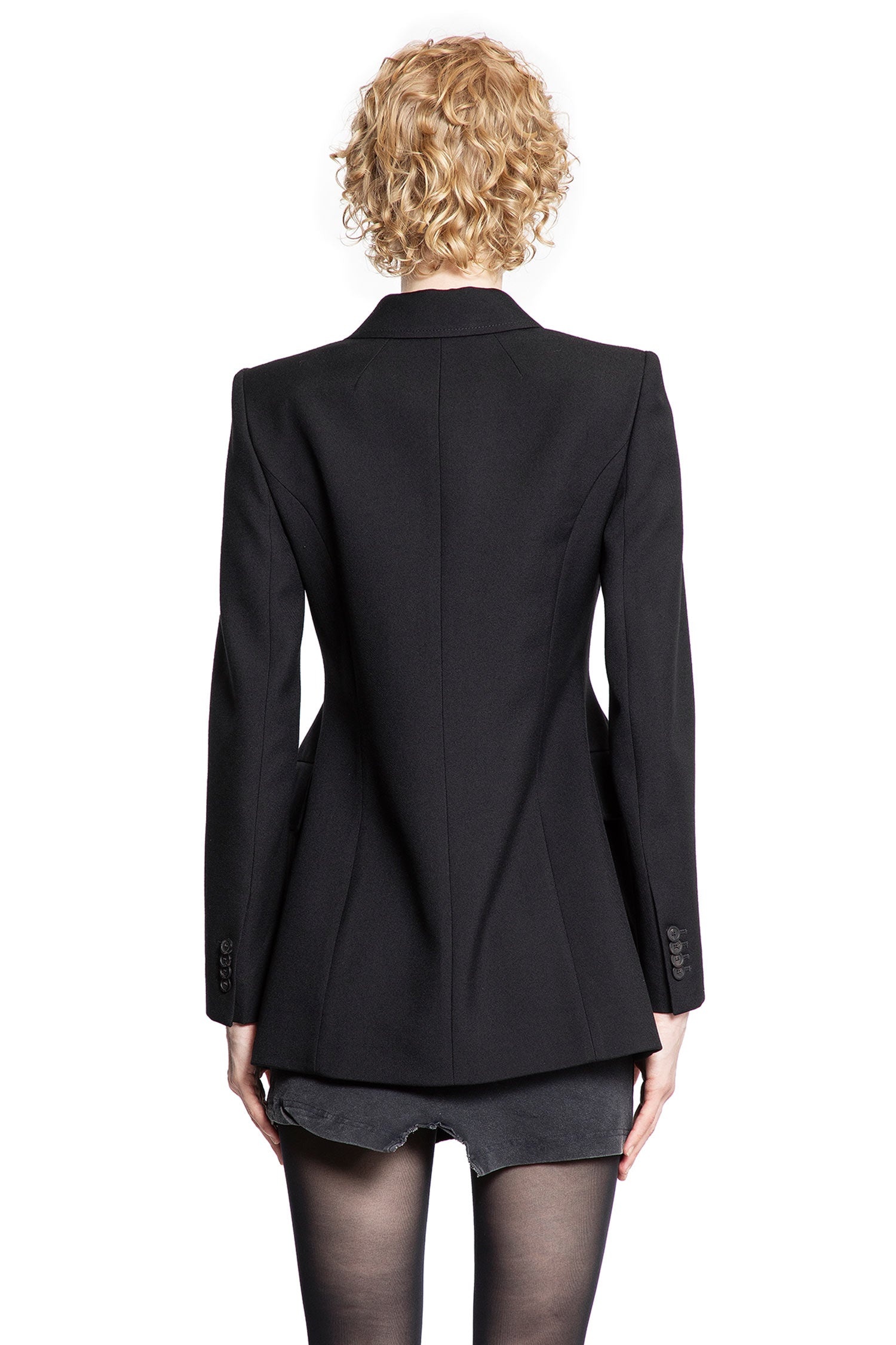 Hourglass-Blazer-In-Wool-Twill - 3