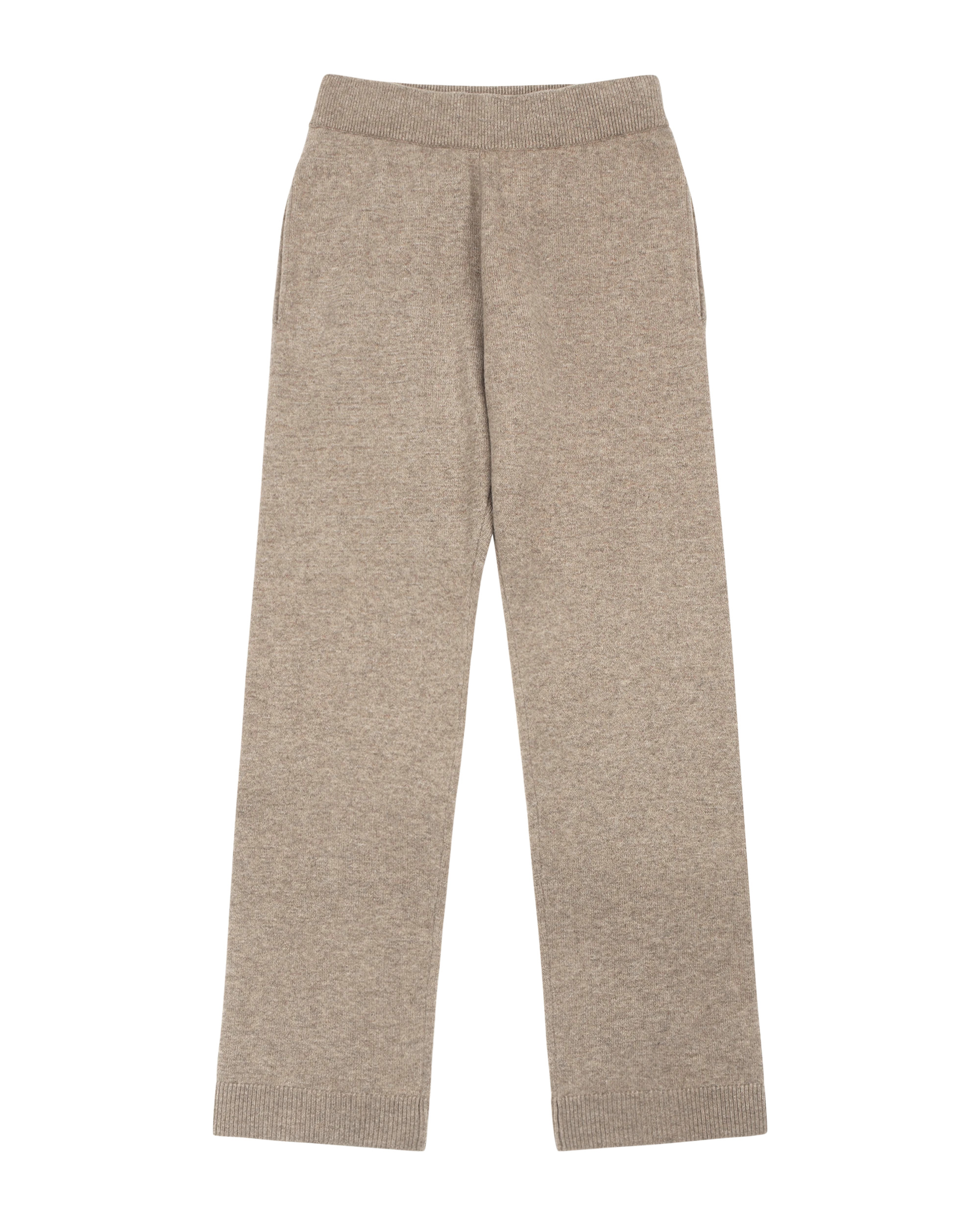 KNIT LOUNGE PANT CAMEL - 5