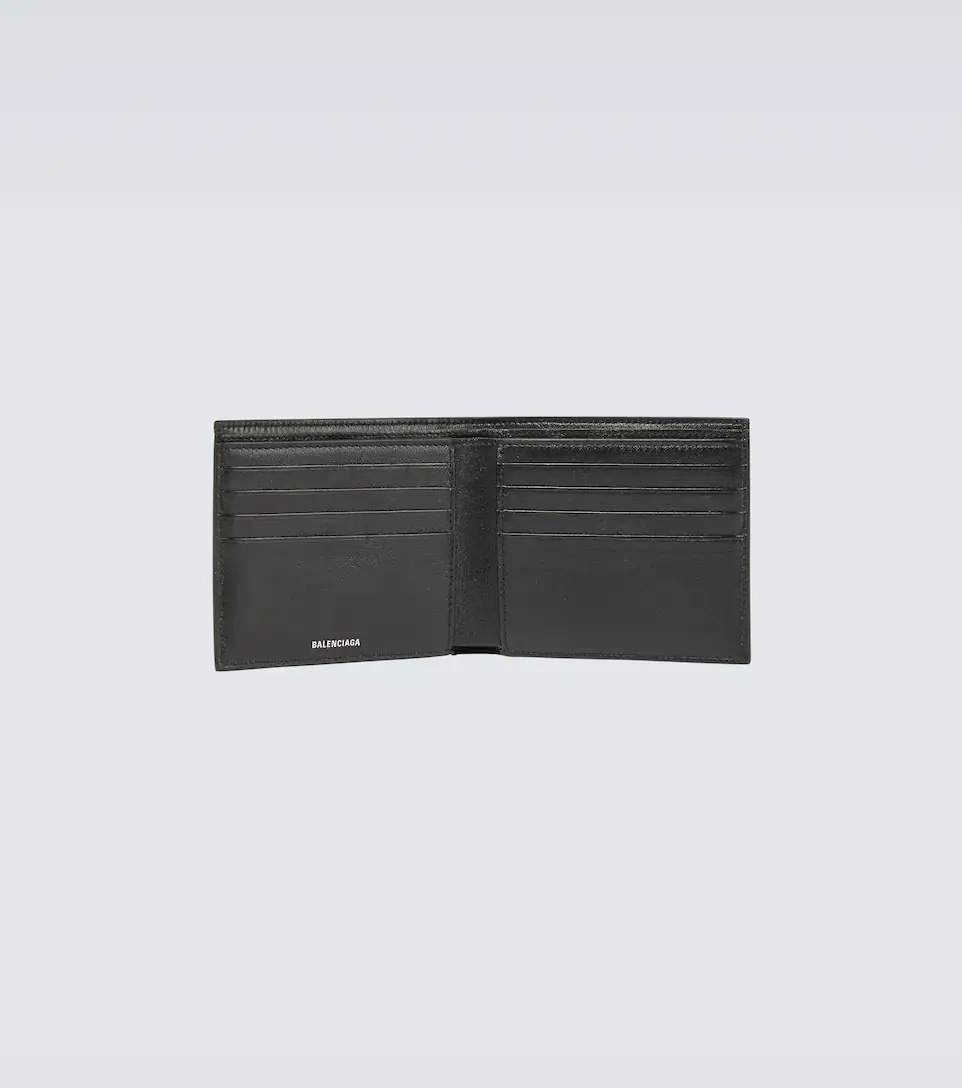 BB leather wallet - 2