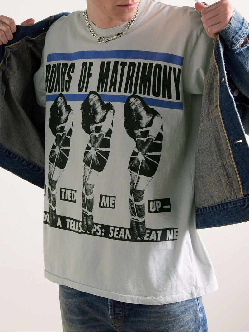 Bonds Of Matrimony Printed Cotton-Jersey T-Shirt 3