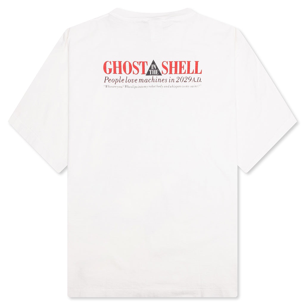 SAINT MICHAEL X GHOST IN THE SHELL S/S TEE - WHITE - 2