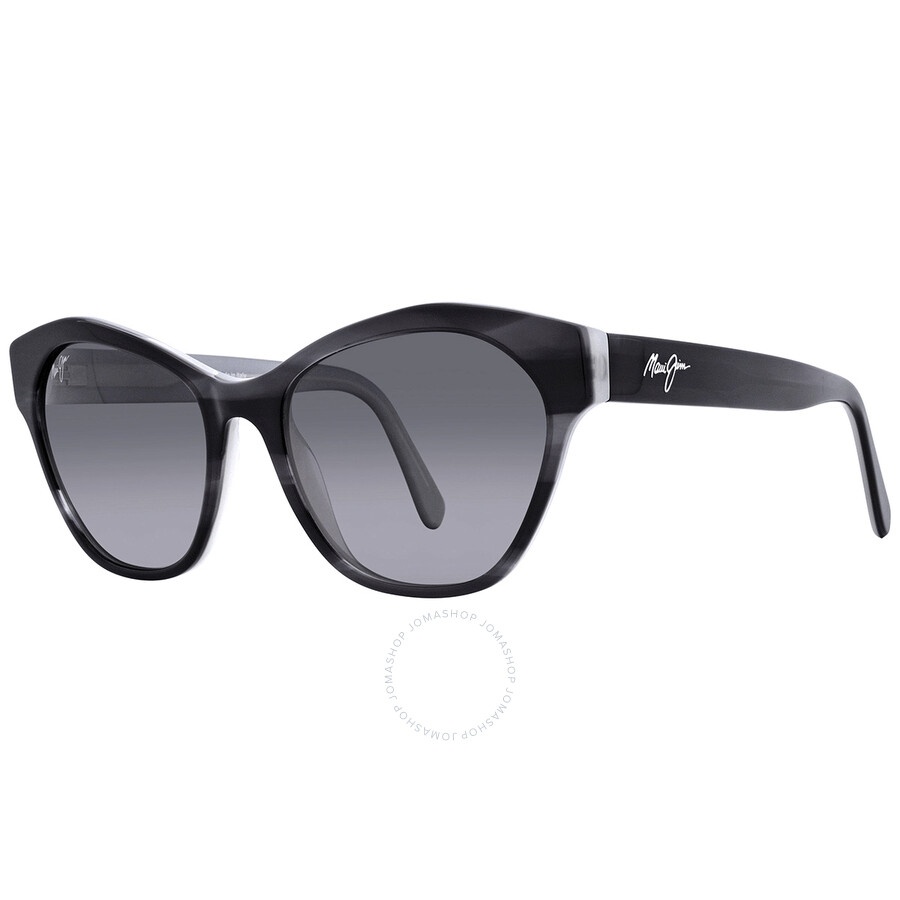 Maui Jim Kila Neutral Grey Browline Ladies Sunglasses GS819-02A 54 - 5
