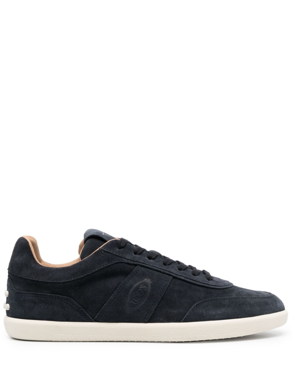 suede low-top sneakers - 1