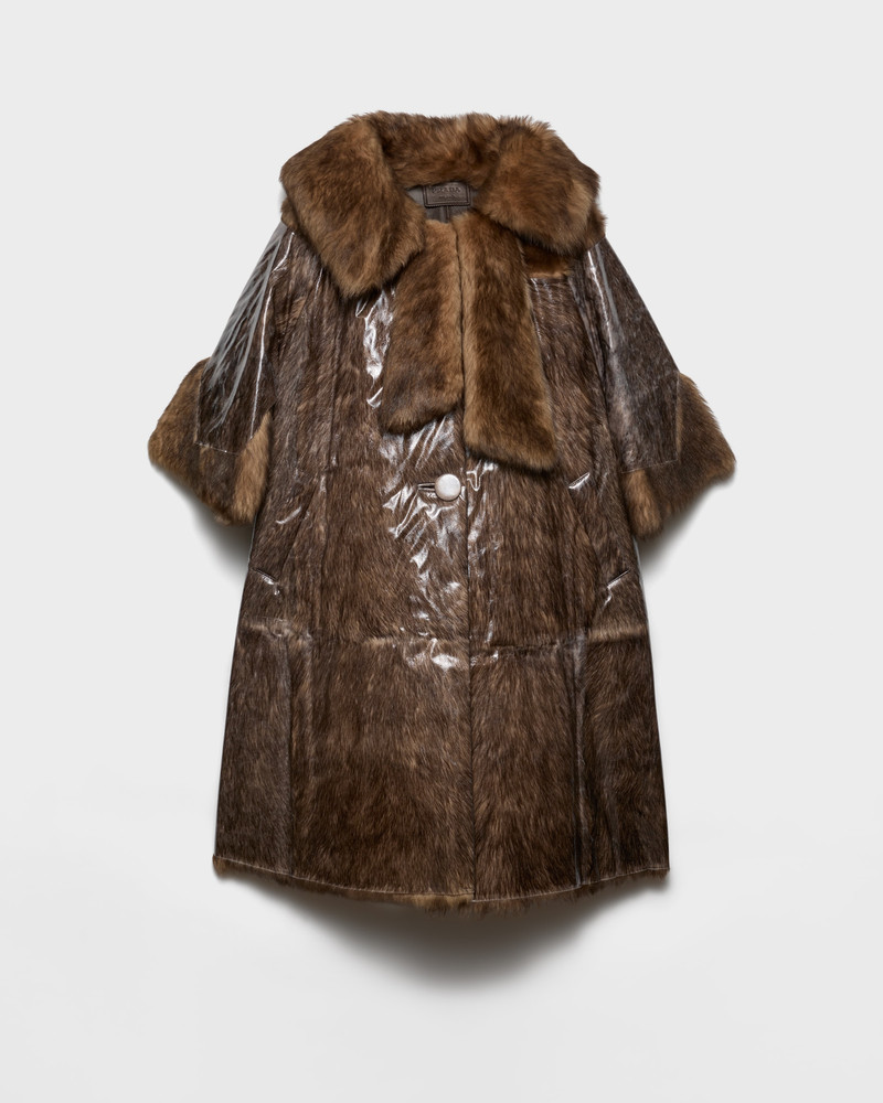 Shearling coat 1