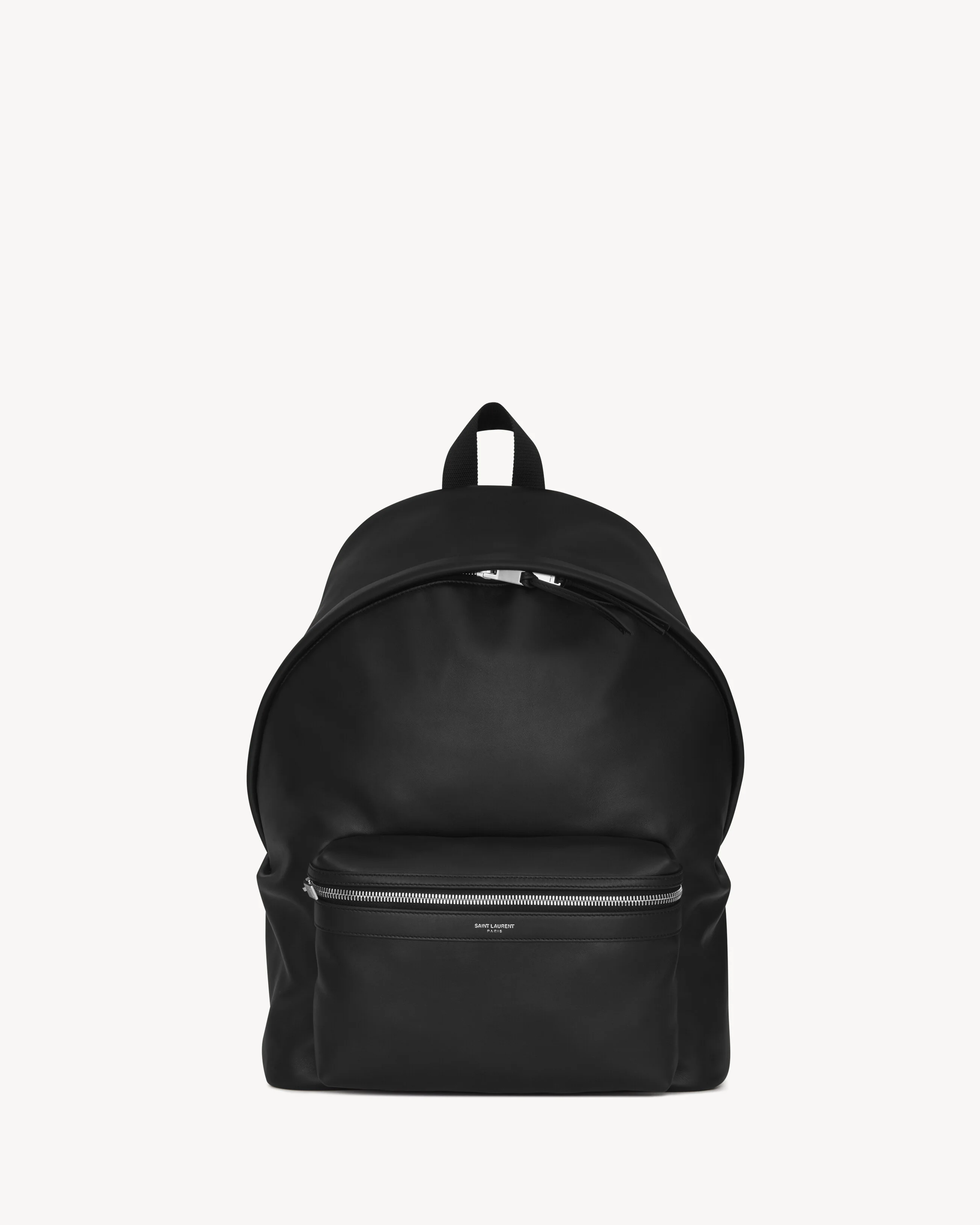 CITY BACKPACK IN MATTE LEATHER - 1