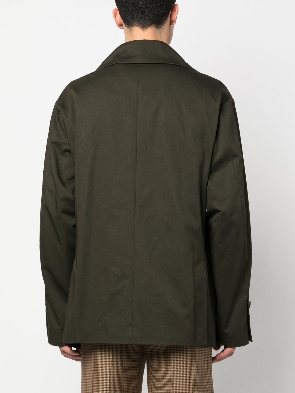 oversized double-breasted blazer - 4
