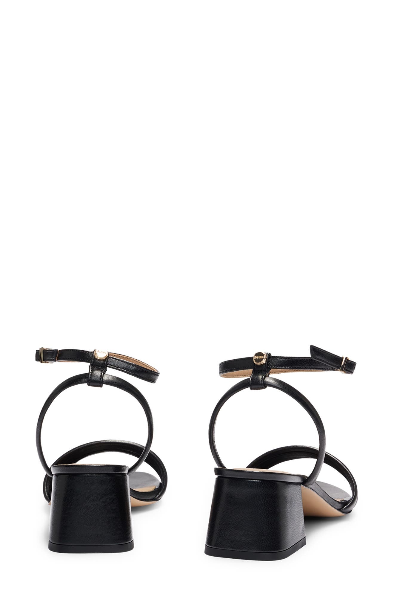 BOSS Melanie Ankle Strap Sandal in Black at Nordstrom - 6