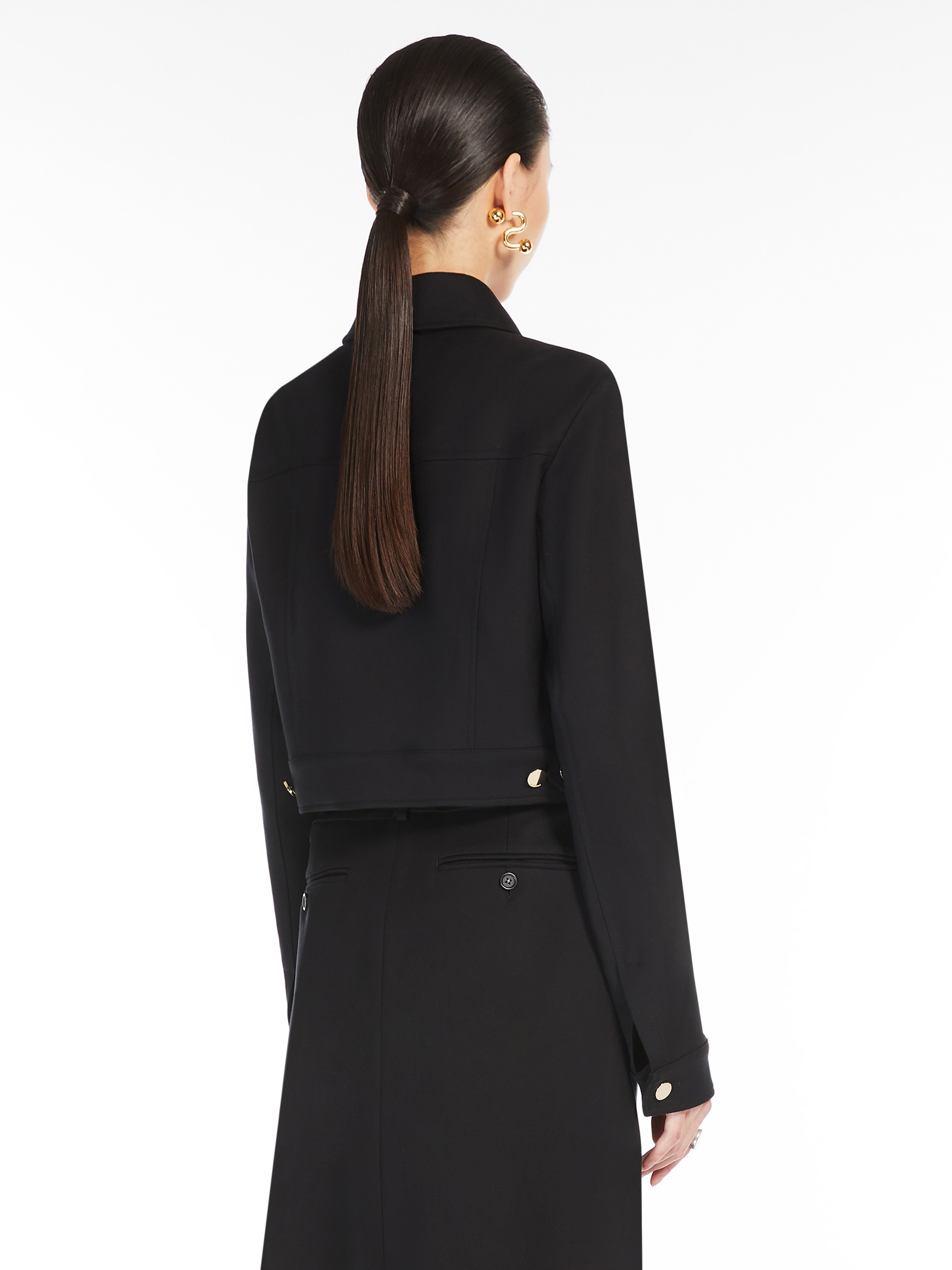 MELA Cotton cady cropped jacket - 4
