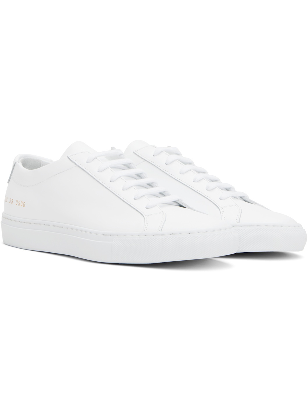 White Original Achilles Low Sneakers - 4