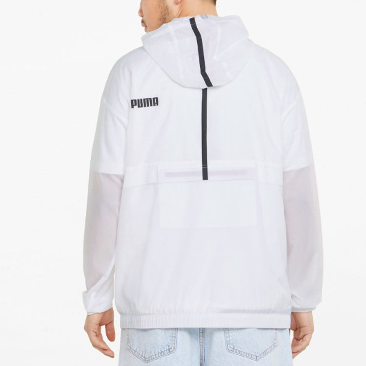 PUMA Packable Windbreaker 'White' 849444-02 - 5