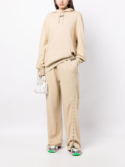 Jean Paul Gaultier lace-up track pants outlook