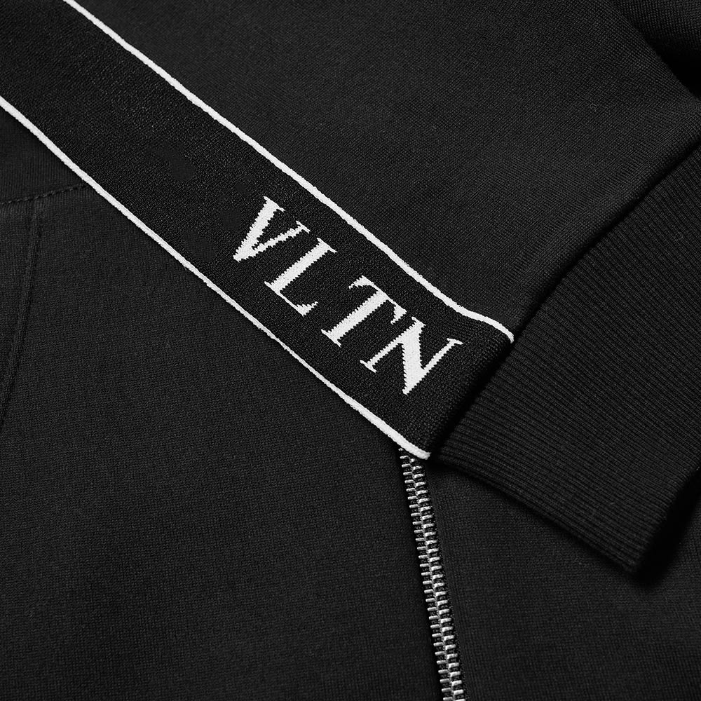 Valentino Zip Taped Logo Hoody - 3