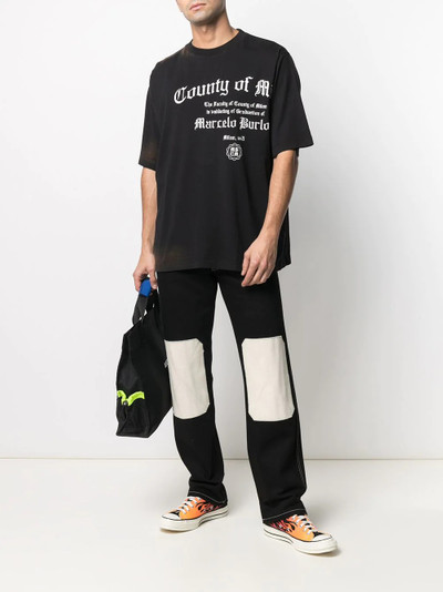 Marcelo Burlon County Of Milan County Degree logo T-shirt outlook