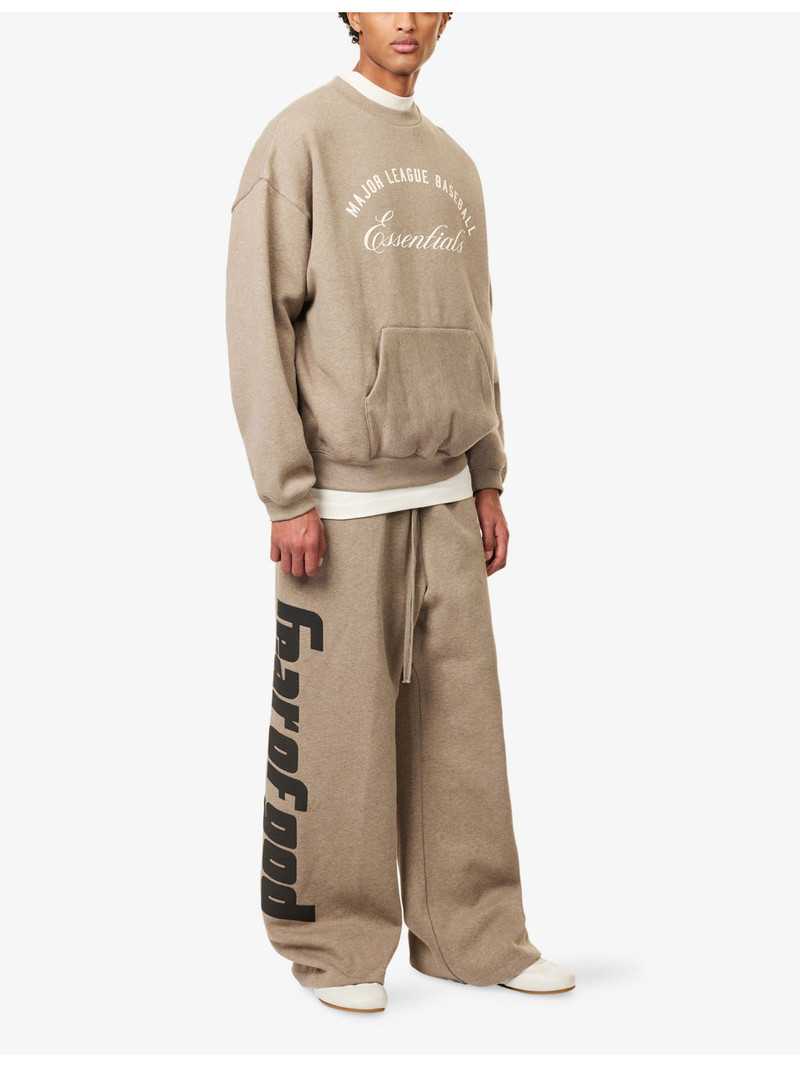 ESSENTIALS MLB Lounge Graphic-Print Cotton-Blend Jogging Bottoms outlook