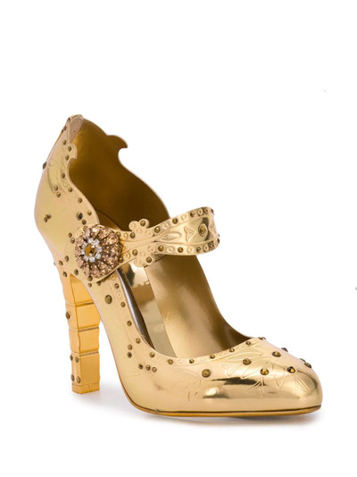 Dolce & Gabbana embellished mary jane pumps outlook