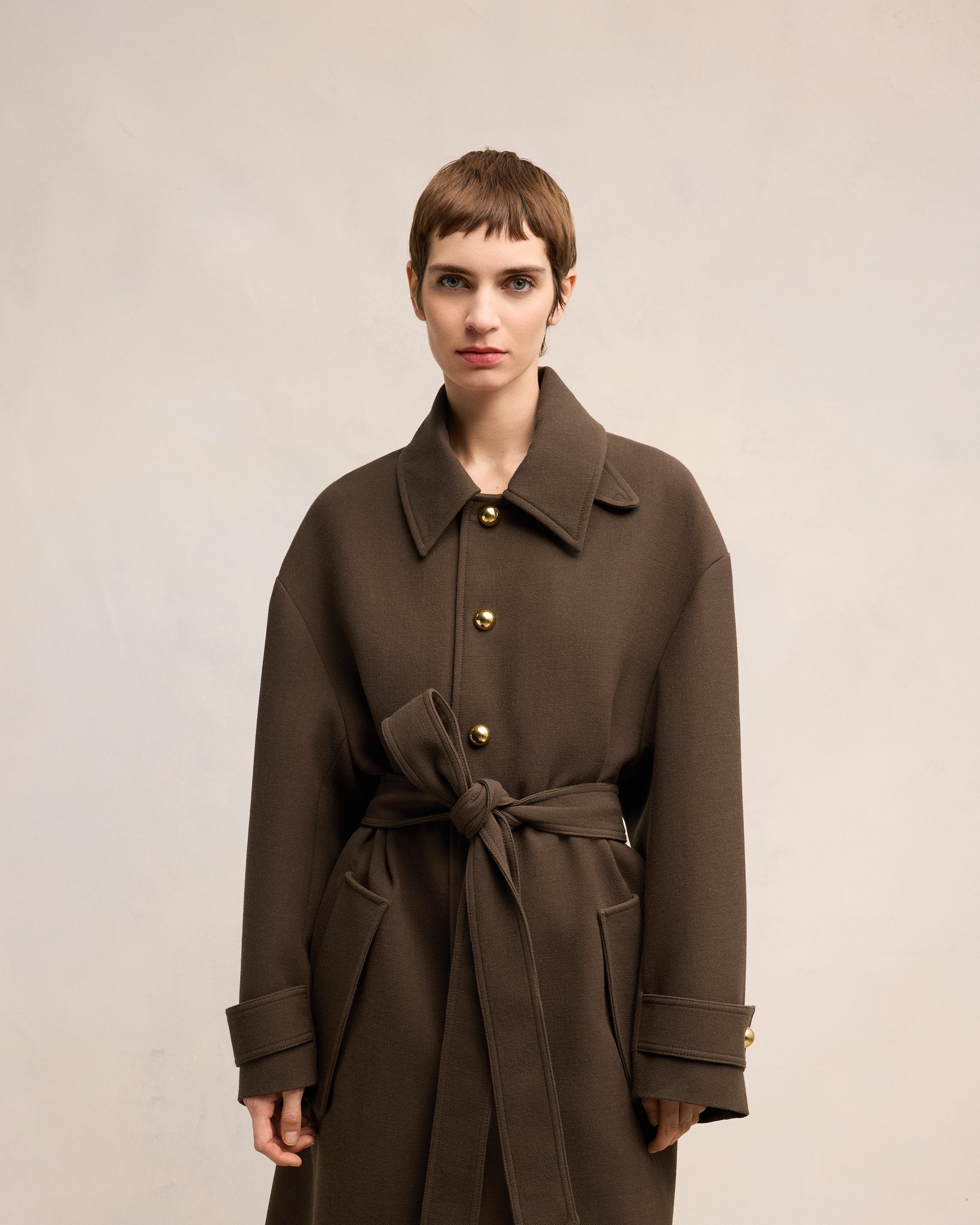 BELTED COAT - 3