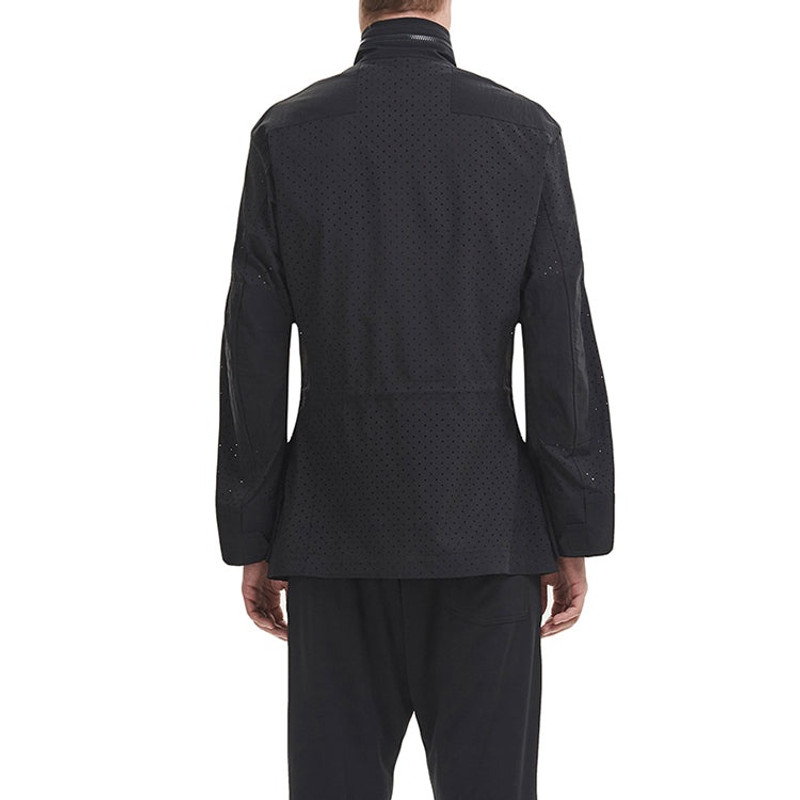 adidas Y-3 Checker Mesh Field Jacket 'Black' DY7307 4