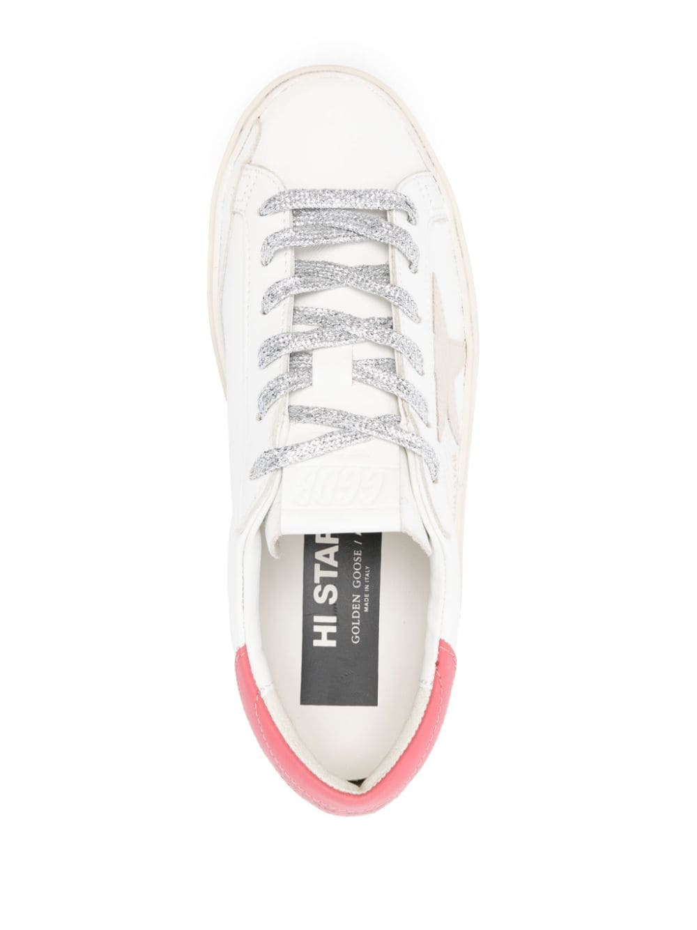 Golden Goose Women Hi Star Leather Sneakers - 3