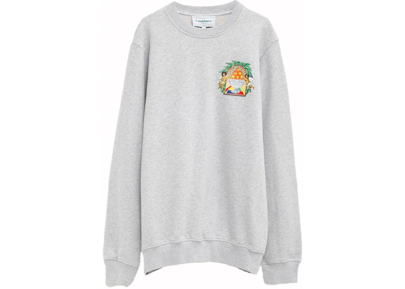 Casablanca Triomphe d'Orange Sweatshirt Grey - 1