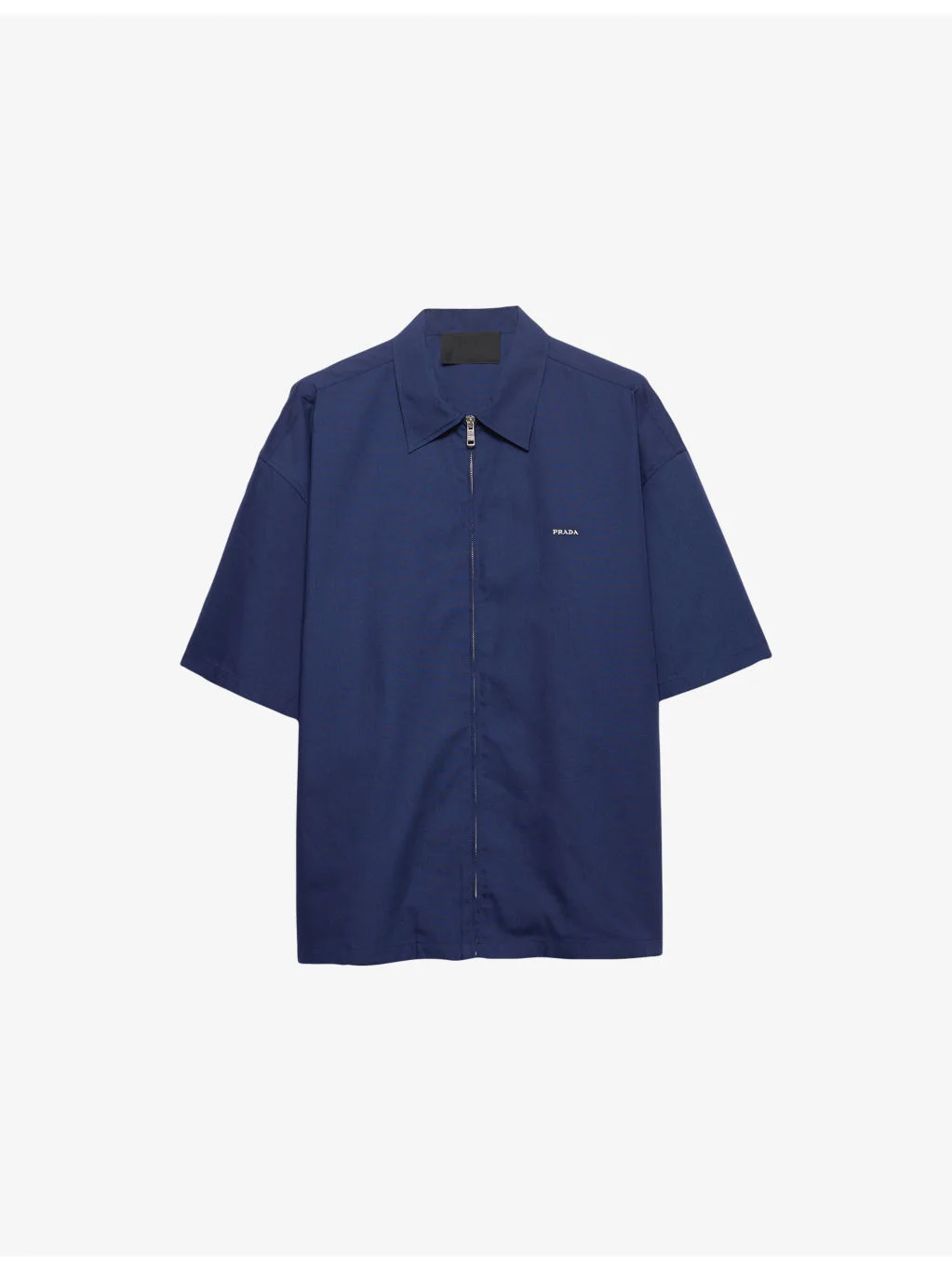 Short-Sleeved Technical Cotton Shirt - 1