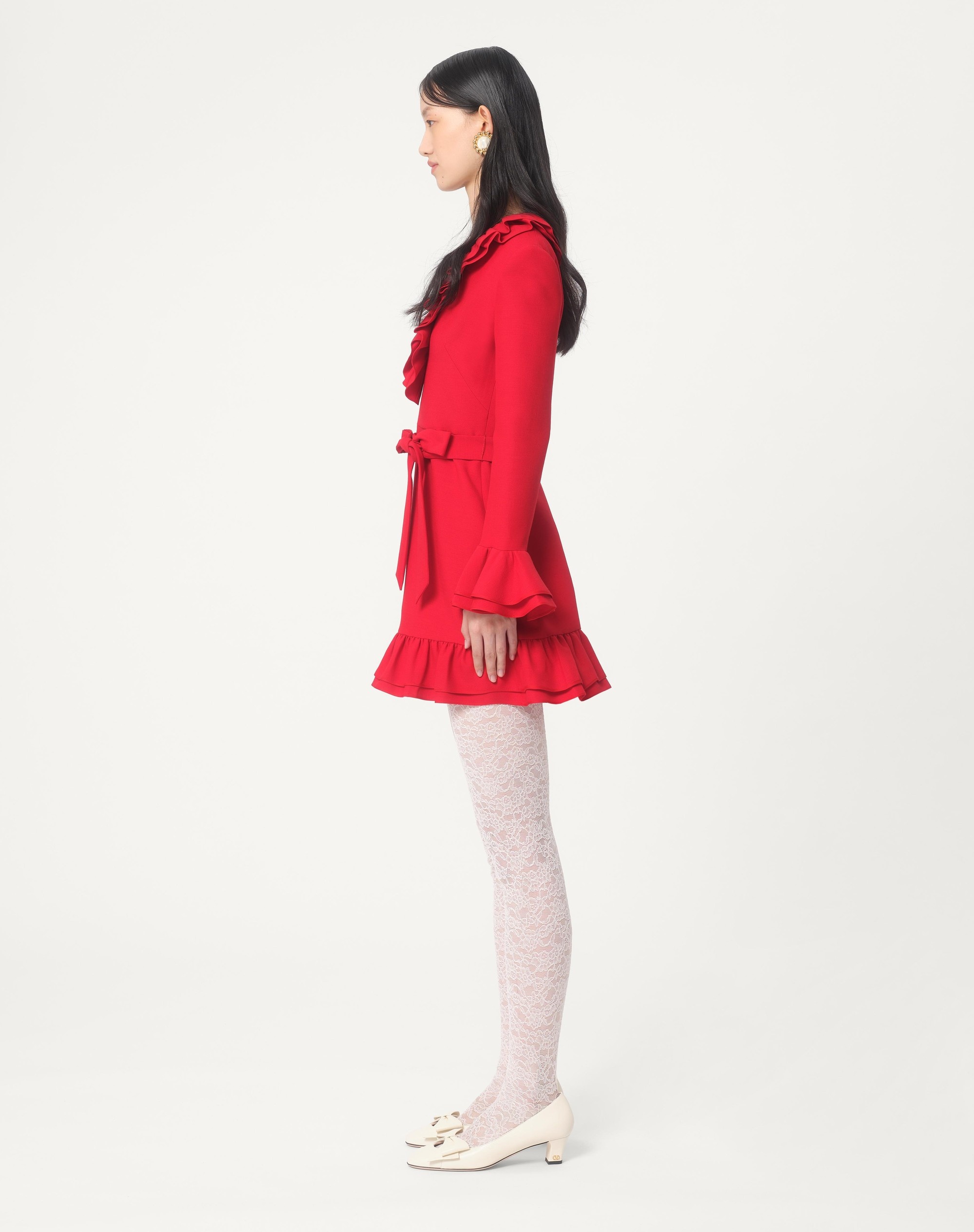 CREPE COUTURE SHORT DRESS - 8