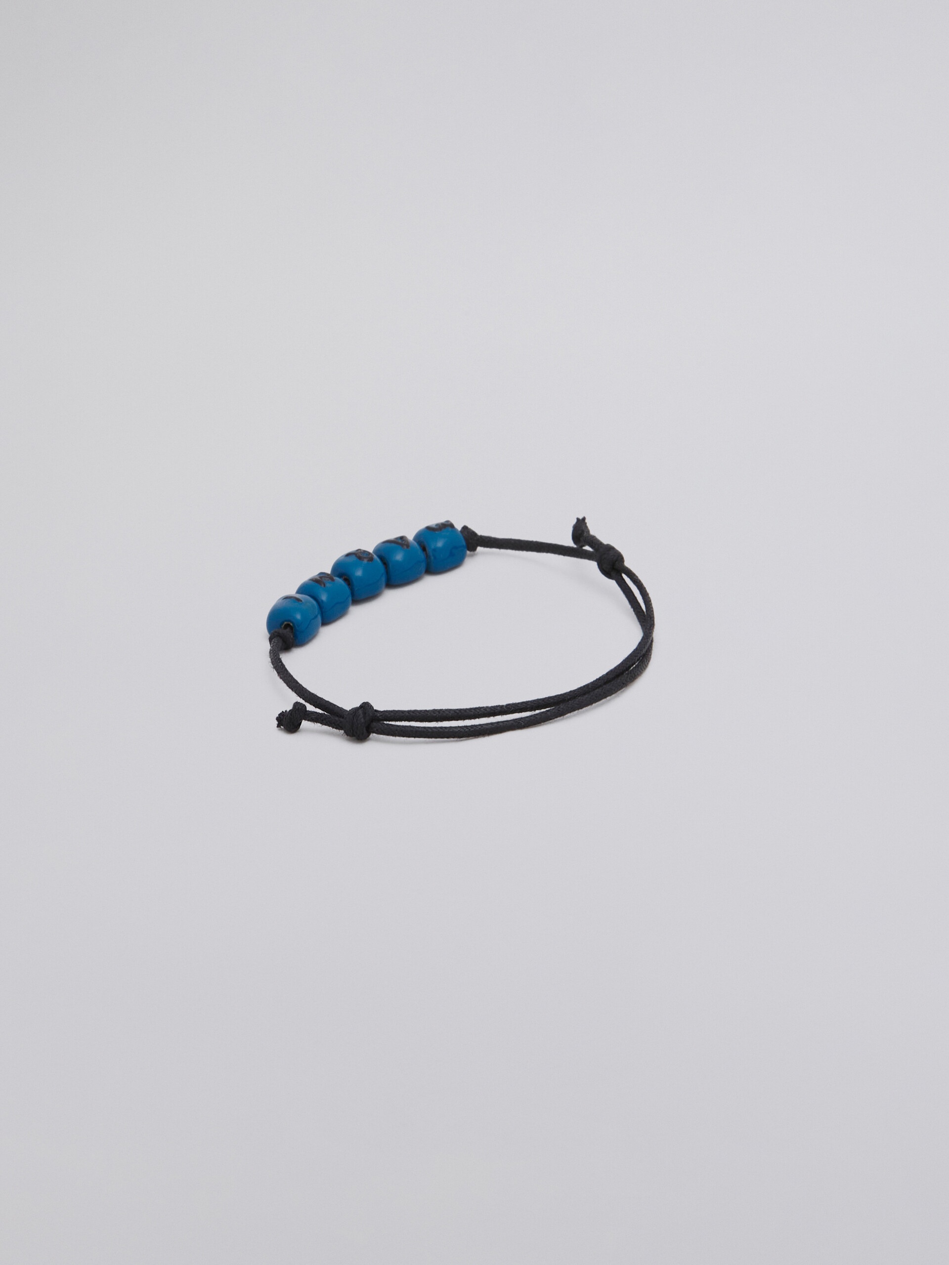 BLUE LOGO BRACELET - 3