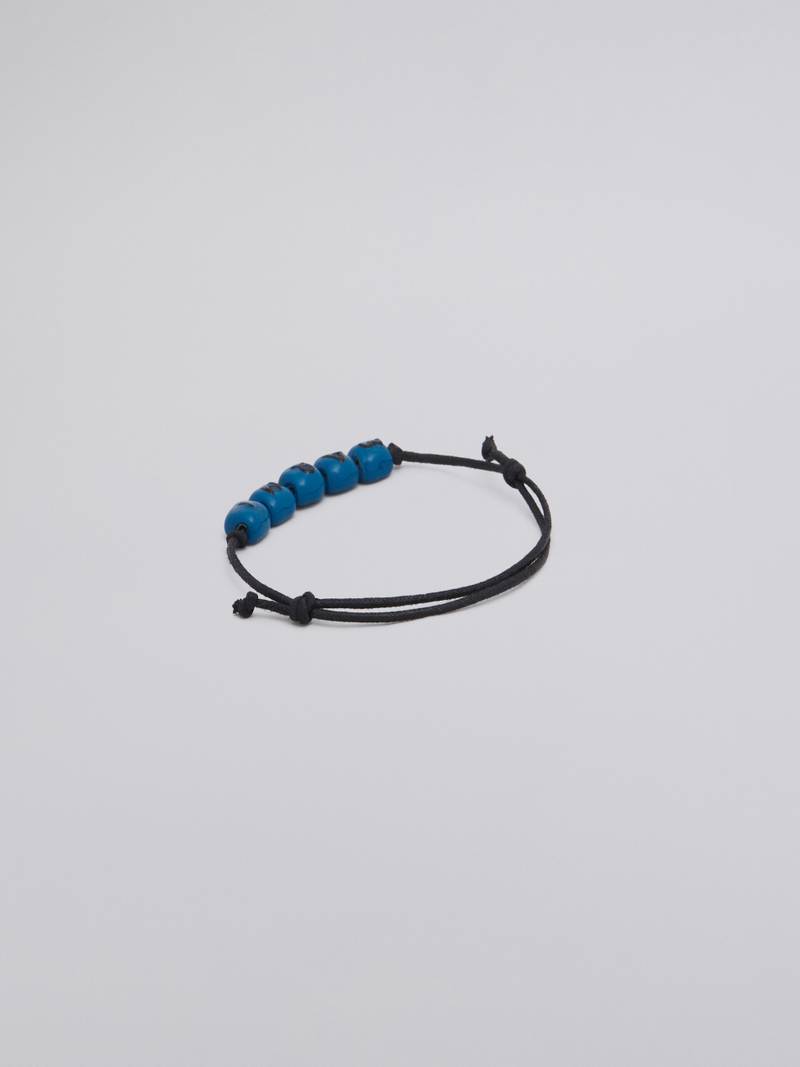 BLUE LOGO BRACELET 3
