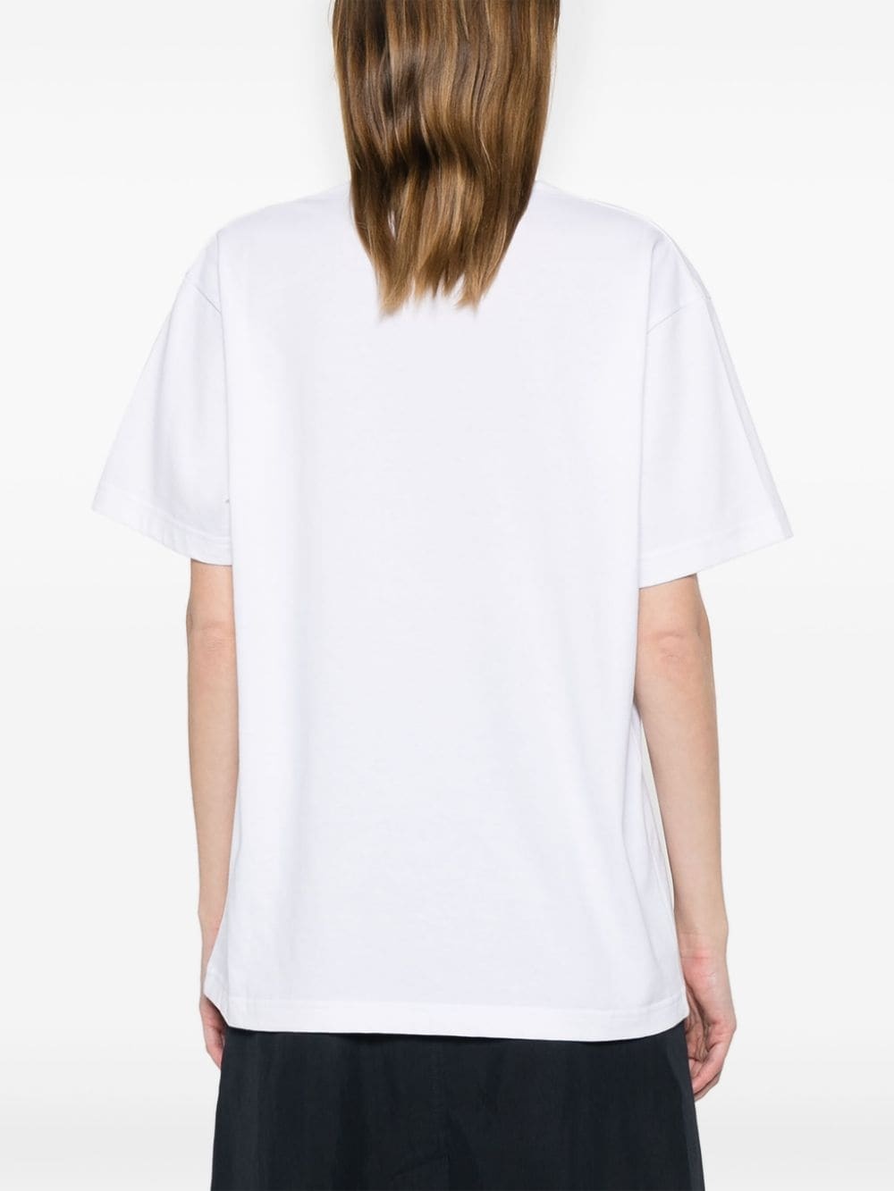 logo-print cotton T-shirt - 4